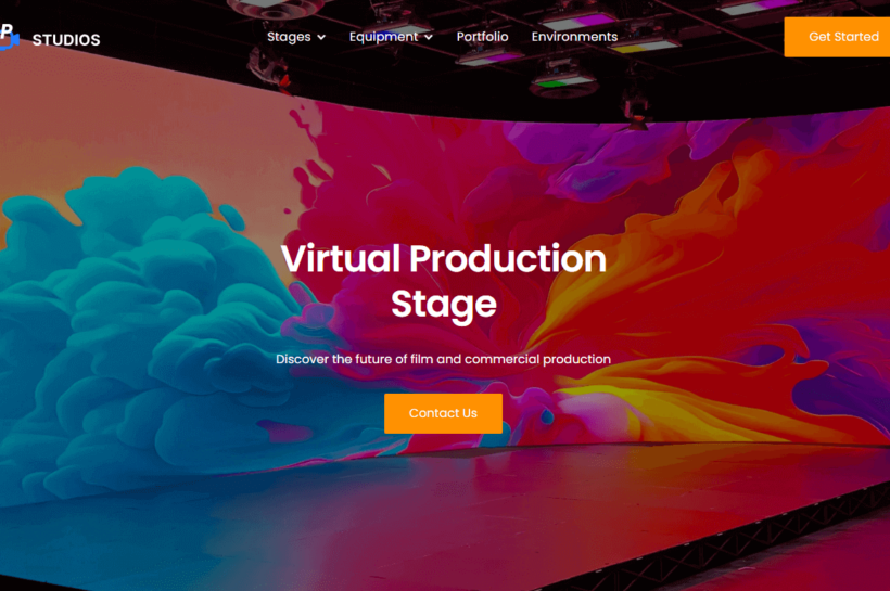 led virtual production stage