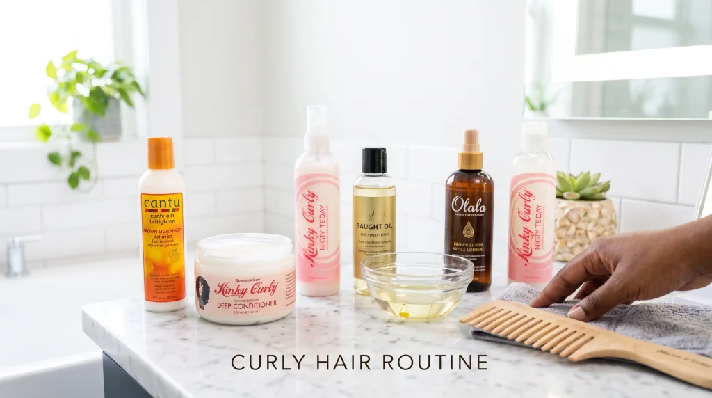 curly hair care routine curly hair care routine