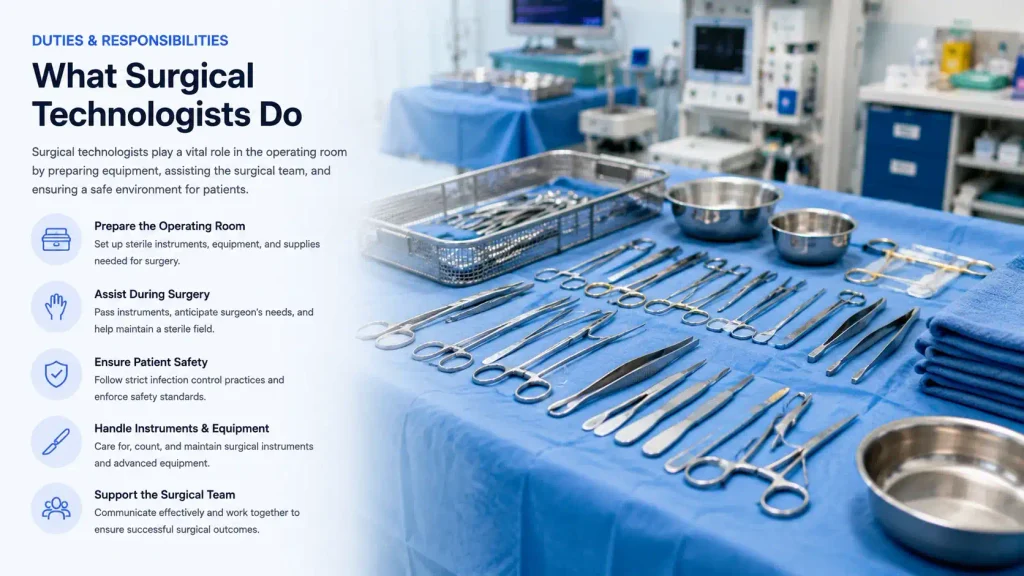 surgical tech instruments