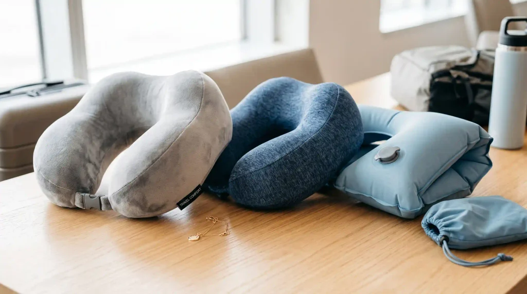 travel neck pillow types